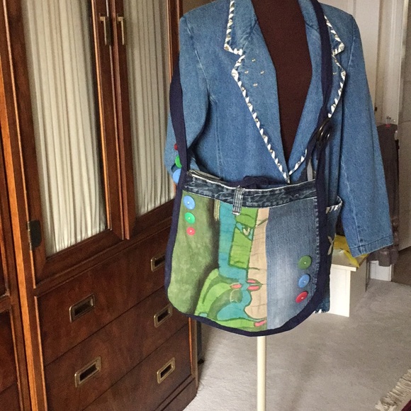 Vintage David David denim blazer - Picture 6 of 9